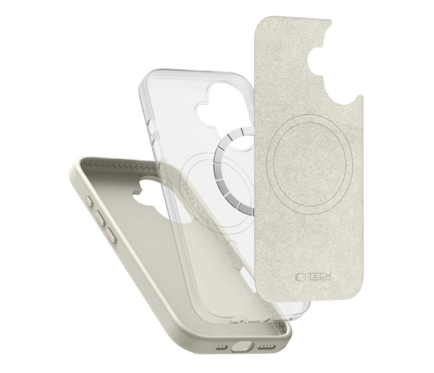 TECH-PROTECT Silicone Pure Magsafe do iPhone 16 cosmic latte 5906302372539 - 1296679 - zdjęcie 2